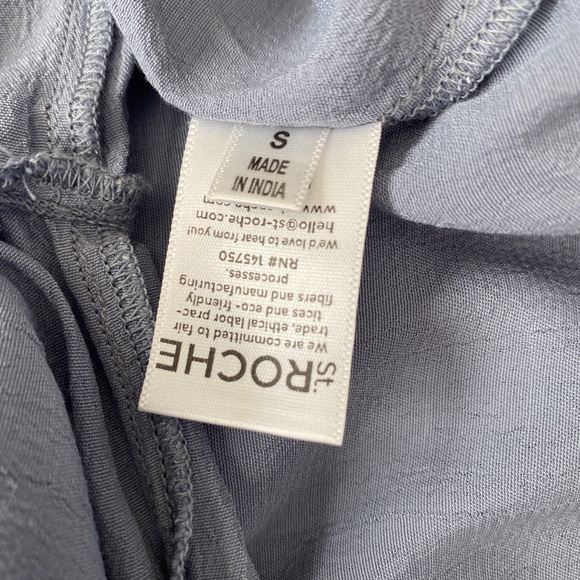 ST ROCHE Blouse with ruffle detail - Size Small - Picture 8 of 10